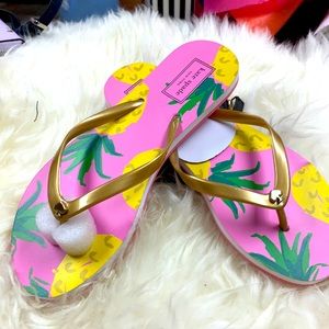 👒Brand New Kate Spade ♠️ Pineapple Sandals👒